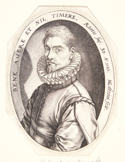 Hieronymus Scholiers alkotó: Hendrick Goltzius