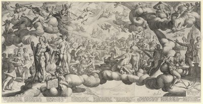 Ámor és Psziché esküvője alkotó: Hendrick Goltzius