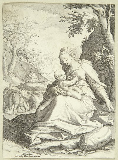 A többi az egyiptomi járaton alkotó: Hendrick Goltzius