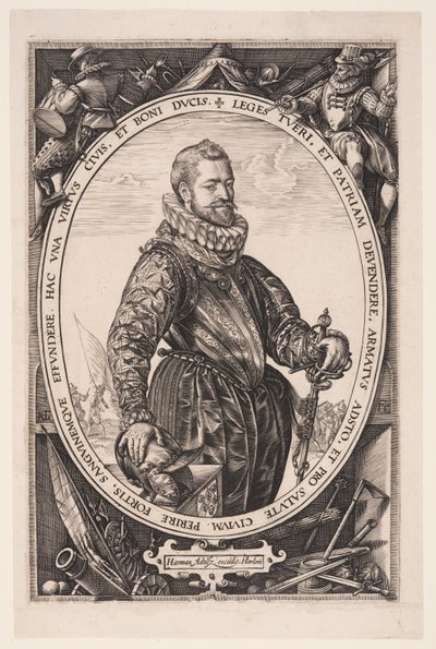 Jacques de la Faille alkotó: Hendrick Goltzius