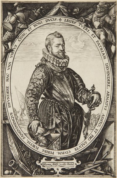 Jacques de la Faille alkotó: Hendrick Goltzius