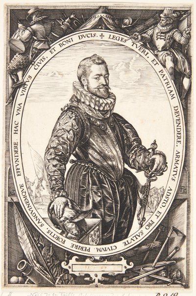 Jacques de la Faille alkotó: Hendrick Goltzius