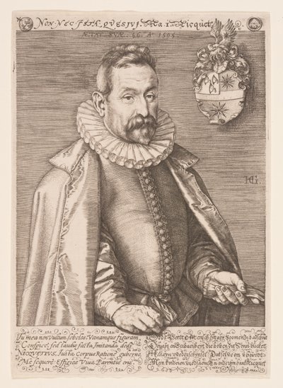 Jan Nicquet, amszterdami műgyűjtő alkotó: Hendrick Goltzius