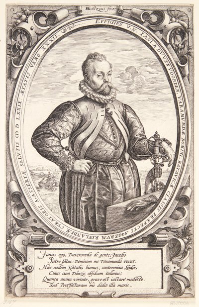 Johan van Duvenvoorde alkotó: Hendrick Goltzius