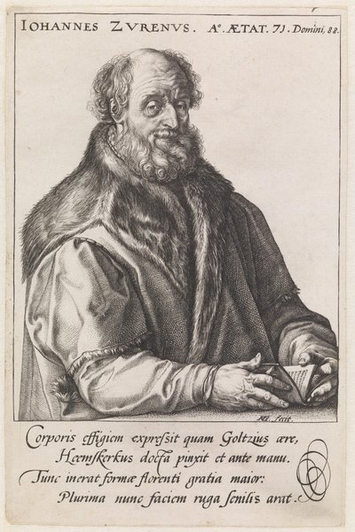 Johannes Zurenus (1517–1591) alkotó: Hendrick Goltzius