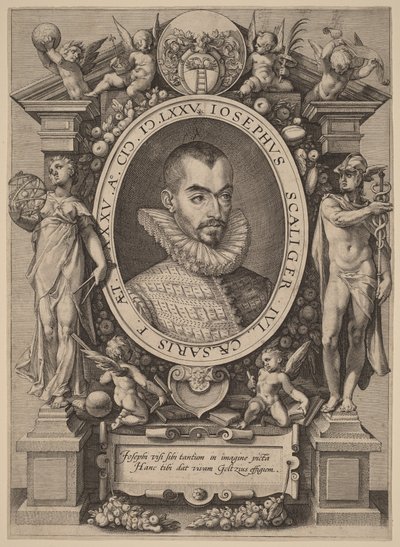 Josephus Justus Scaliger alkotó: Hendrick Goltzius