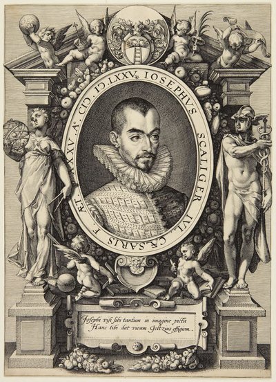 Josephus Justus Scaliger alkotó: Hendrick Goltzius