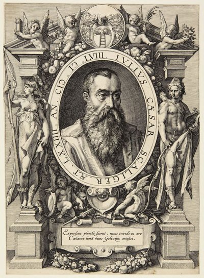 Julius Caesar Scaliger alkotó: Hendrick Goltzius