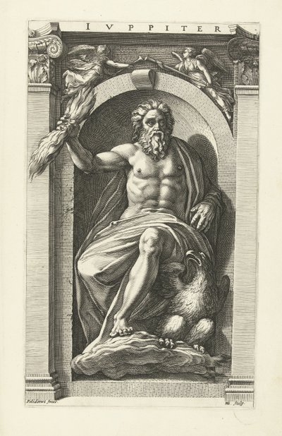 Jupiter Jupiter (cím az objektumon) Nyolc klasszikus isten (sorozat címe) alkotó: Hendrick Goltzius
