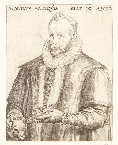 Justus Lipsius alkotó: Hendrick Goltzius