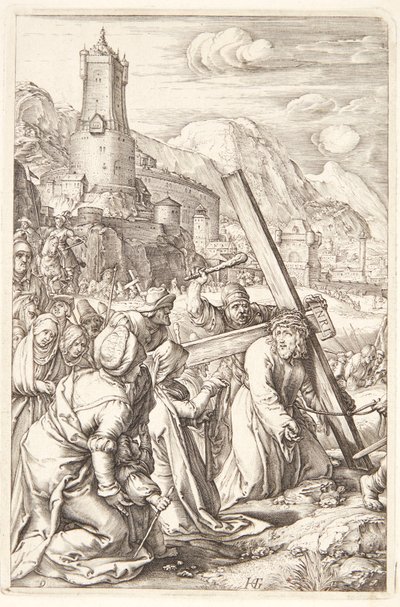 Krisztus keresztvitele alkotó: Hendrick Goltzius