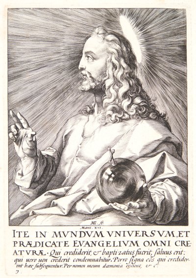 Krisztus alkotó: Hendrick Goltzius