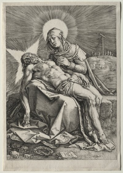 Pieta alkotó: Hendrick Goltzius