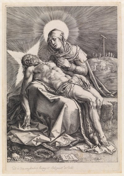 Pieta alkotó: Hendrick Goltzius