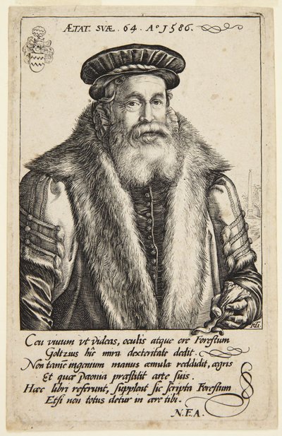 Pieter van Foreest alkotó: Hendrick Goltzius
