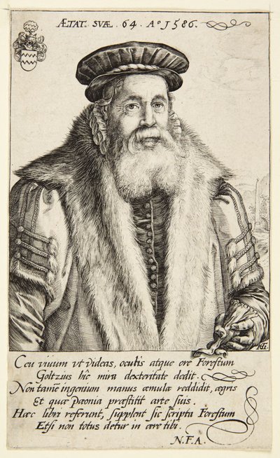 Pieter van Foreest alkotó: Hendrick Goltzius