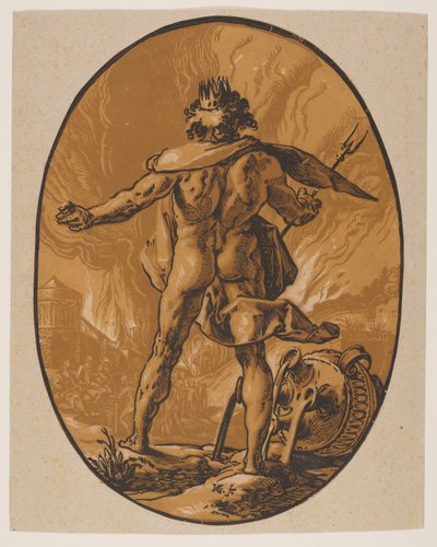 Plútó, az Istenségekből alkotó: Hendrick Goltzius