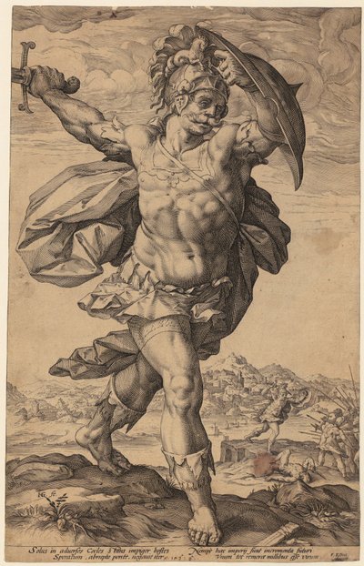 Frederik de Vries portréja alkotó: Hendrick Goltzius