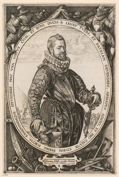 Jaques de la Faille portréja alkotó: Hendrick Goltzius