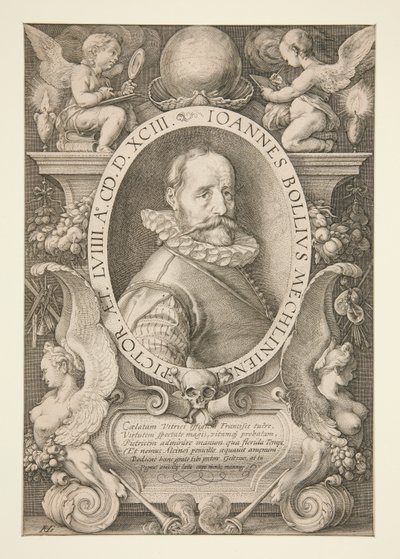 Hans Ball portréja alkotó: Hendrick Goltzius