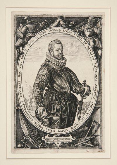 Jacques de la Faille portréja alkotó: Hendrick Goltzius