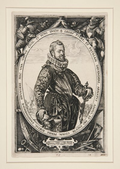 Jacques de la Faille portréja alkotó: Hendrick Goltzius