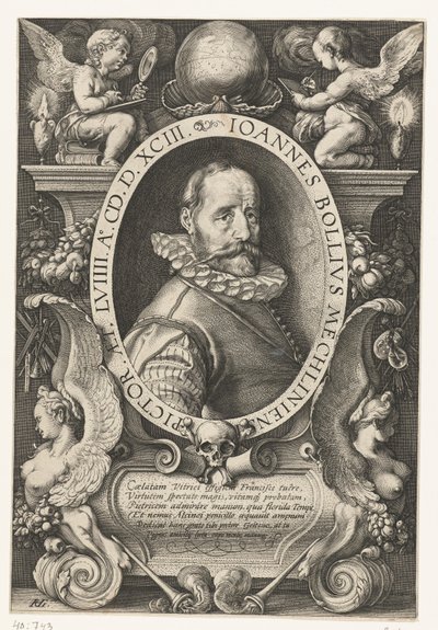 Hans Bol portréja alkotó: Hendrick Goltzius