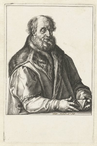 Jan van Suren portréja alkotó: Hendrick Goltzius