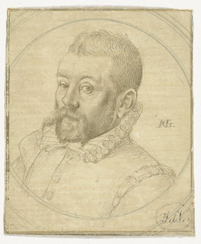Lubbert Claesz. van der Weijden portréja alkotó: Hendrick Goltzius