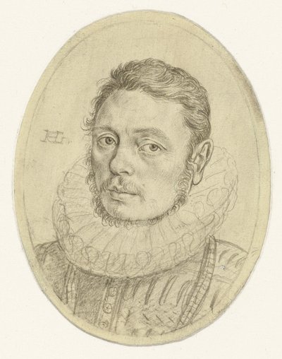 Pieter Dircksz. Hasselaer () portréja alkotó: Hendrick Goltzius