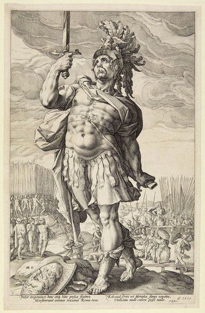 Publius Horatius alkotó: Hendrick Goltzius