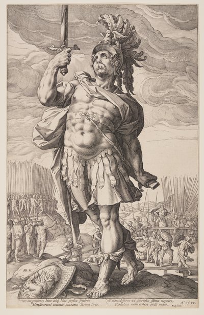 Publius Horatius, A római hősökből alkotó: Hendrick Goltzius