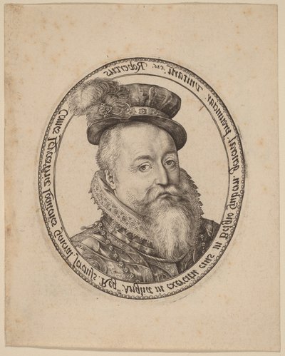 Robert Dudley, Leicester grófja alkotó: Hendrick Goltzius