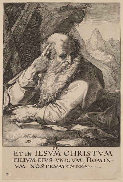 Szent András alkotó: Hendrick Goltzius