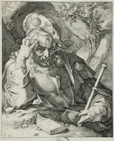 Idősebb Szent Jakab alkotó: Hendrick Goltzius