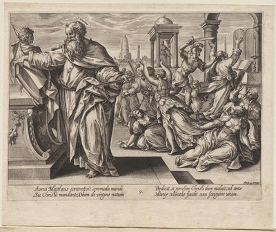 Szent Máté alkotó: Hendrick Goltzius