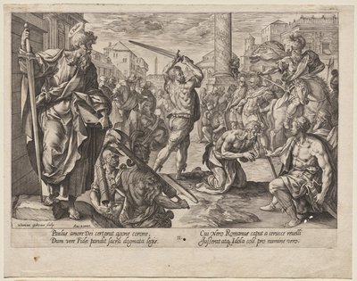 Szent Pál alkotó: Hendrick Goltzius