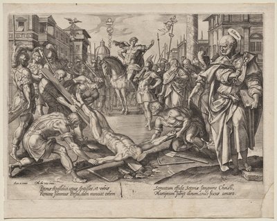 Szent Péter alkotó: Hendrick Goltzius
