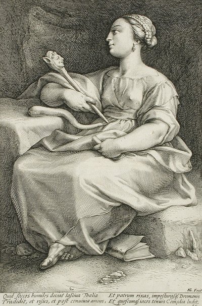 Thaleia alkotó: Hendrick Goltzius