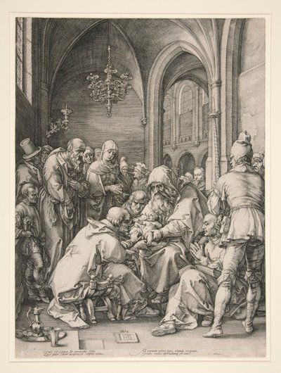 A körülmetélés alkotó: Hendrick Goltzius