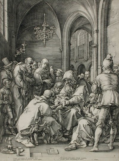 A körülmetélés alkotó: Hendrick Goltzius