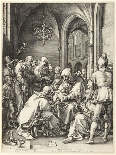 A körülmetélés alkotó: Hendrick Goltzius