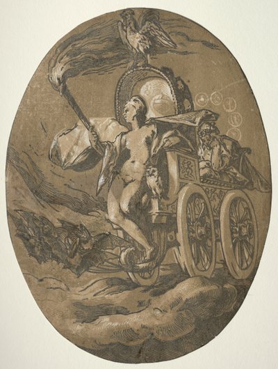 Az istenségek: Nox alkotó: Hendrick Goltzius