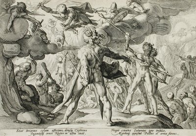 Az égbe kapaszkodó óriások alkotó: Hendrick Goltzius