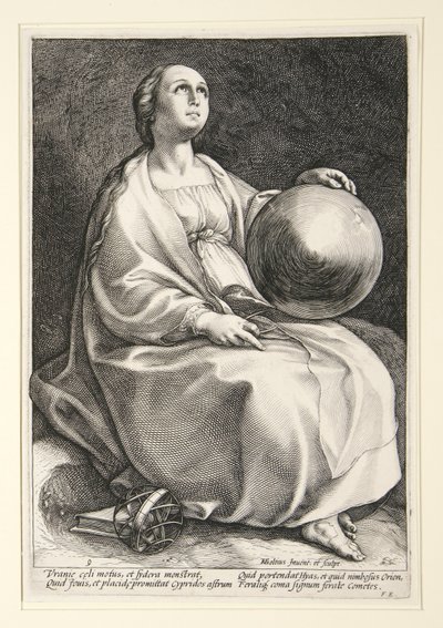 A kilenc múzsa alkotó: Hendrick Goltzius