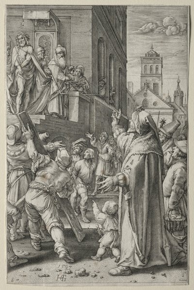 A szenvedély: Ecce Homo alkotó: Hendrick Goltzius