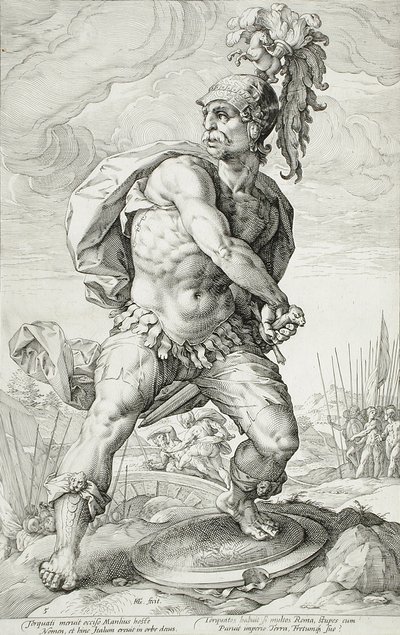 Titus Manlius Torquatus alkotó: Hendrick Goltzius