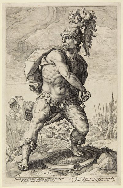 Titus Manlius Torquatus alkotó: Hendrick Goltzius