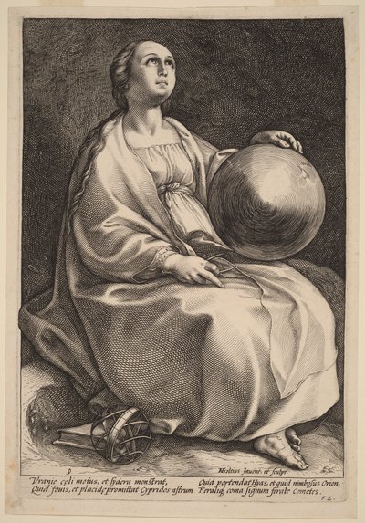 Uránia alkotó: Hendrick Goltzius