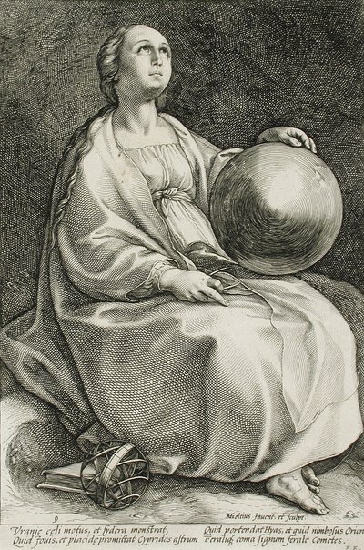 Uránia alkotó: Hendrick Goltzius